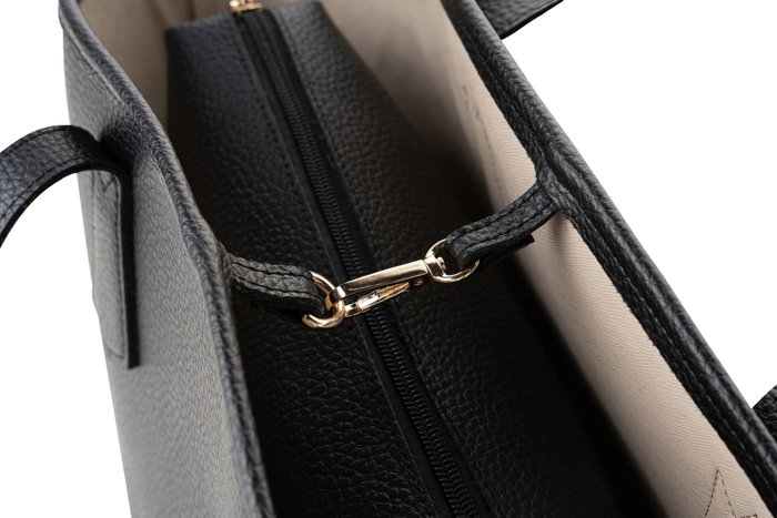 Lucky Bees Bolsa Tote Negra 1284